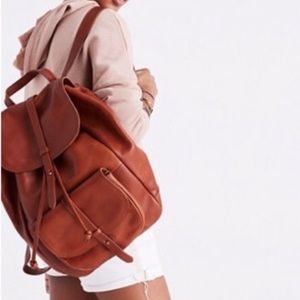 Madewell Transport Backpack - Cognac